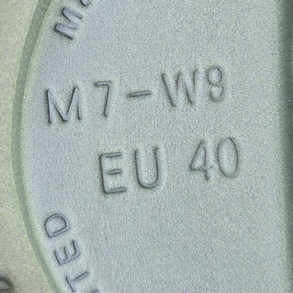 Oofos Adult Unisex Original Thong Flip Flop Forest Green, Size W 9 & 7 - Picture 6 of 6